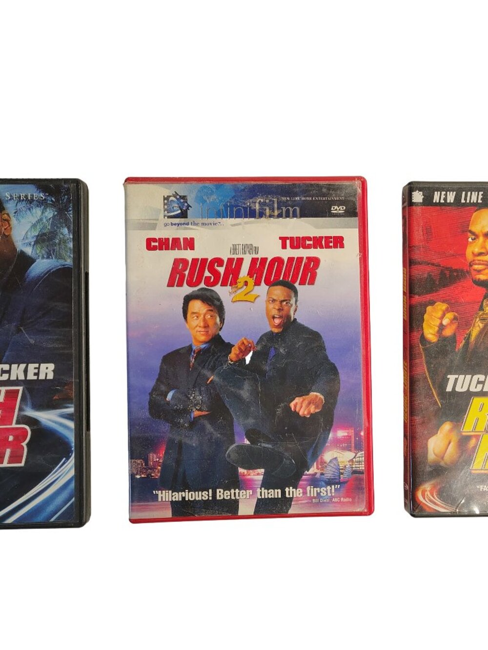 (1998-2007) Rush Hour Trilogy 3-Pack DVD Collector's Set